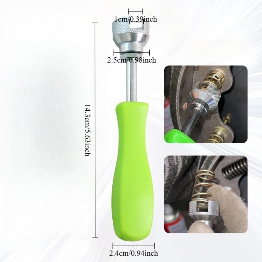 Comprehensive Car Brake Service Kit - Tools for Caliper, Drum & Spring Compression Maintenance