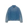 Fear Of God Drop Shoulder Zipped Denim Jacket FG830-001DNM-436