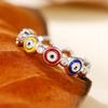 Simple And Cute Colored Button Epoxy Ring, Personalized Versatile Wreath Index Finger Ring, Sweet Student Jewelry