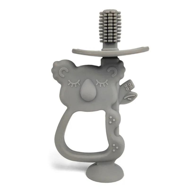 1pc Baby Teething Toys, Food Grade Silicone Koala Toys, Teething Tools for Babies Over 6 Months Old