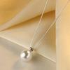 Women Necklace Faux Pearl Pendant Copper Snake Bone Chain Party Wedding Prom Clavicle Necklace Neck Jewelry