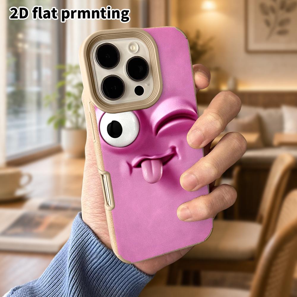 Phone Case: Lambskin 2D Flat Samsung Galaxy A34 A35 M05 M06 S20 S22 S21 FE Plus 5G Protective Case, Pink Cute, Christmas and Halloween Gift