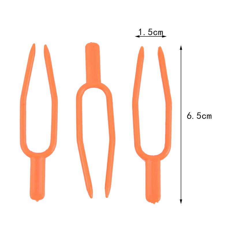 50Pcs Plant Clips Stolons Fixture Clamp Farming Strawberry Forks