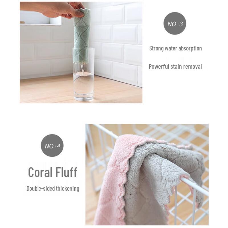 Mi Shi Guang Kitchen Cleaning Cloth & Sponge Set