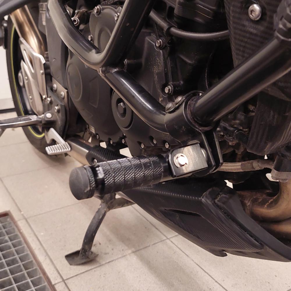 For MOTO Guzzi V85TT V85 V 85 TT V 85TT Motorcycle Accessories Highway Footrest Foot Pegs Rests Pedals Folding Footpegs Clamps