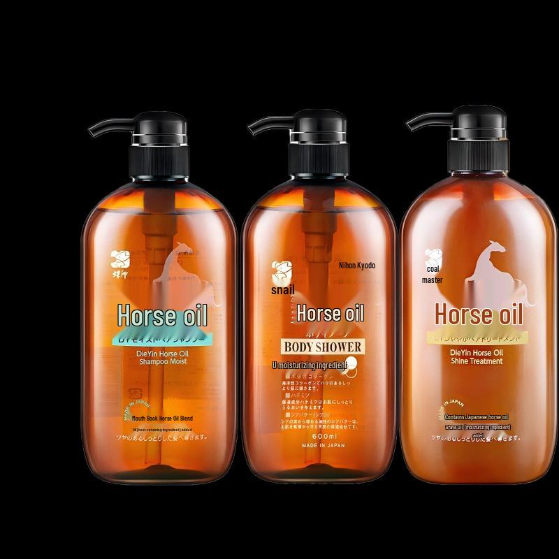 Die Yin Horse Oil Hair & Body Care Set