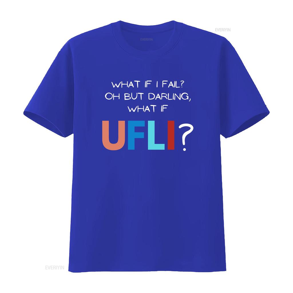 Inspirational Quote T Shirt What If I Fail Oh But Darling UFLI vintage Washed Top For Everyday Wear Versatile Stylish fashion