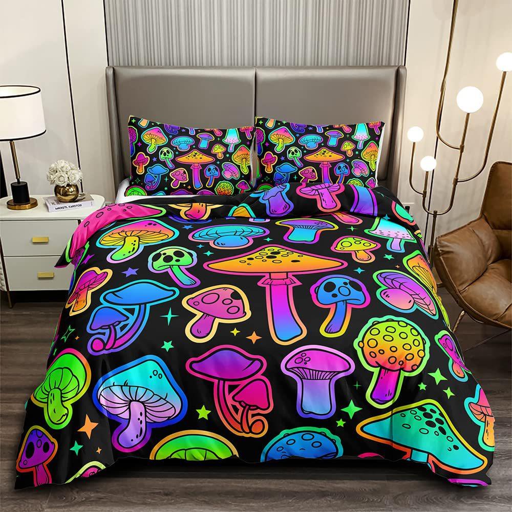 

Пододеяльник Dream Mushroom Постельное белье С цифровой печатью Набор из трех предметов Для спальни Комлект EU single 135*200