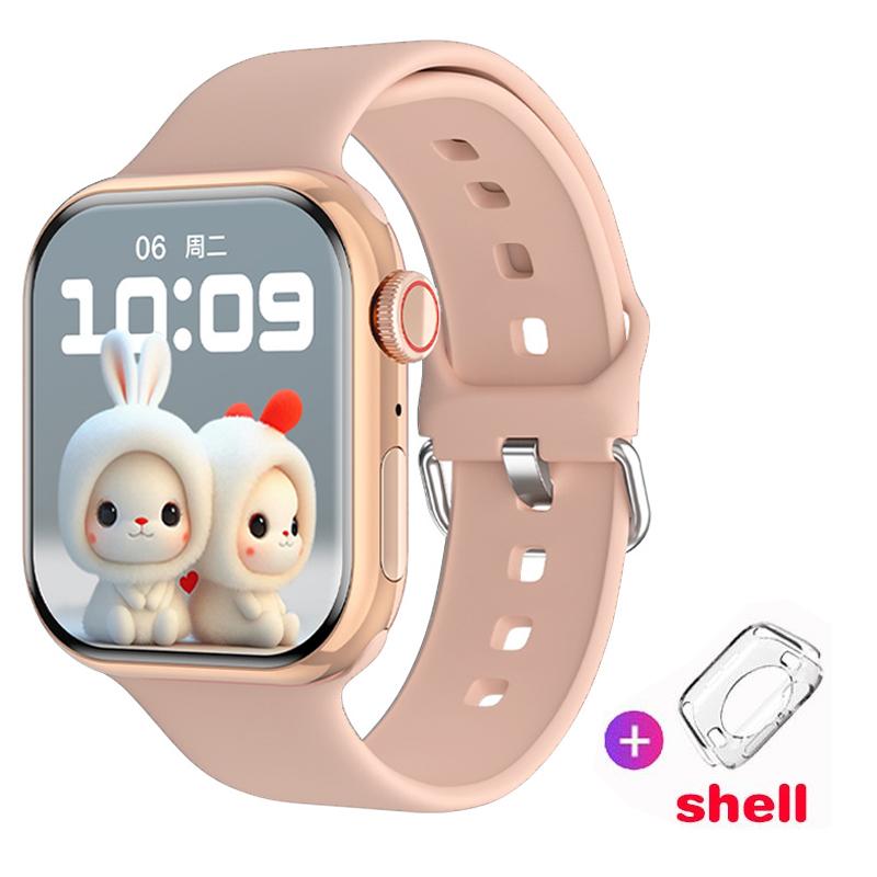 

2024 Смарт-годинник для жінок Ultra Series 9 NFC Smartwatch для чоловіків BT Call Водонепроникний бездротовий зарядний екран 2,05 дюйма для годинника 9