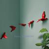 Creative Resin Little bird Wall decoration 3D Home decor wall hangings Decorative accessories Modern crafts Background wall
