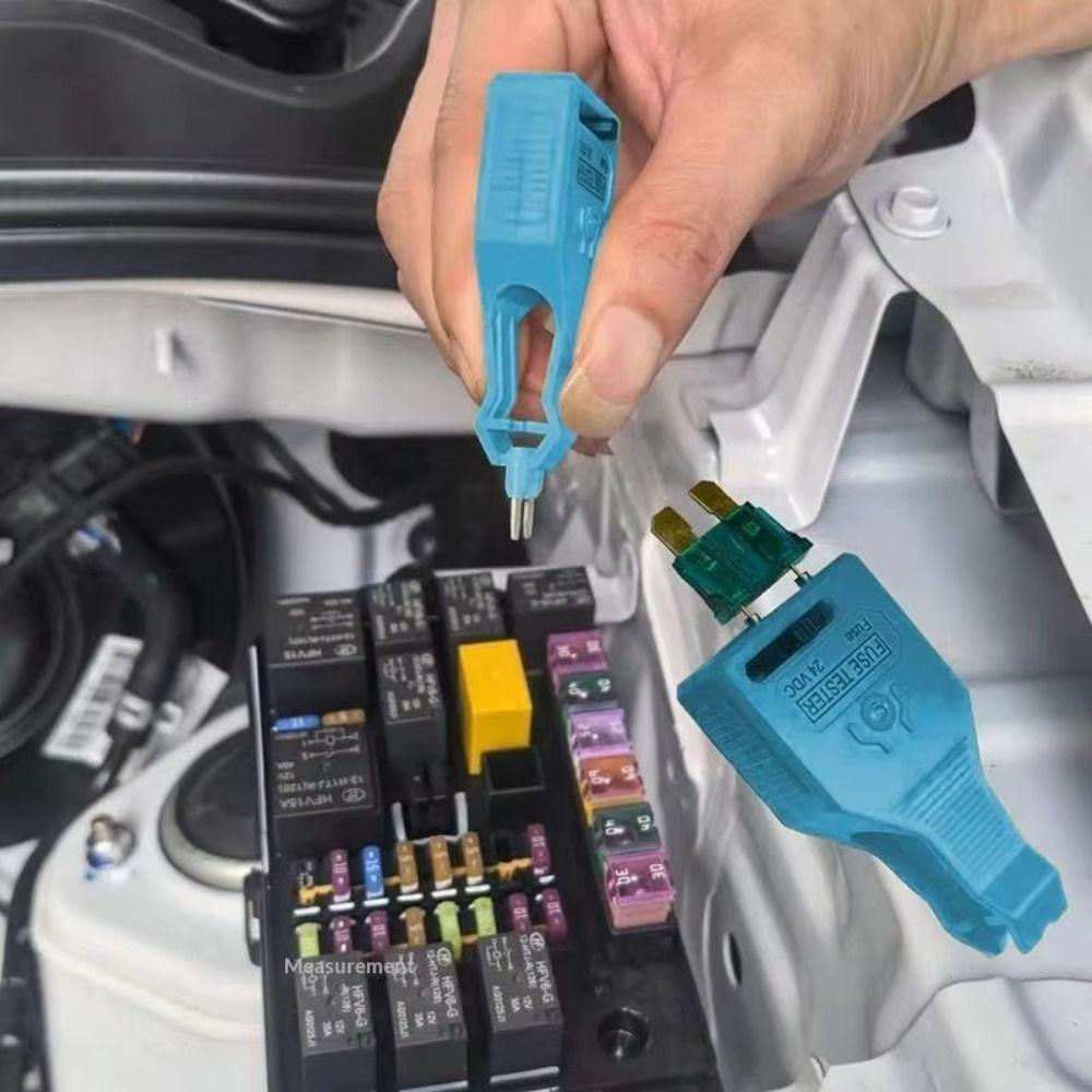 Red Blue Fuse Tester Diagnostic Fuse Detector Tool Versatile Fuse Puller  Marine