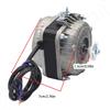 Small Size Fridge Radiator Motor Low Power Consumption Cooling Fan Professional Fan Motor for Enhanced Refrigeration