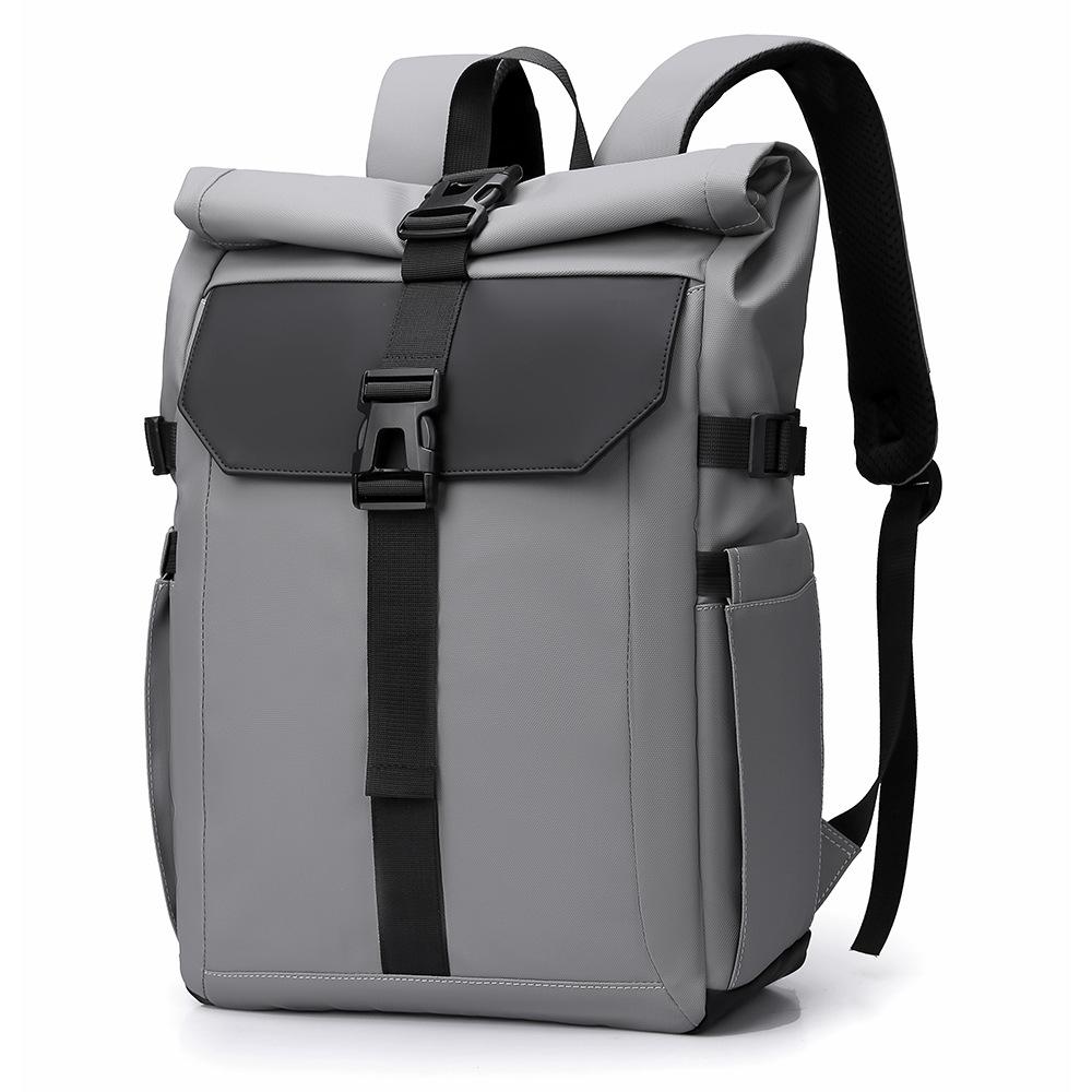 Men's Backpack Contrast Backpack Travel Bag