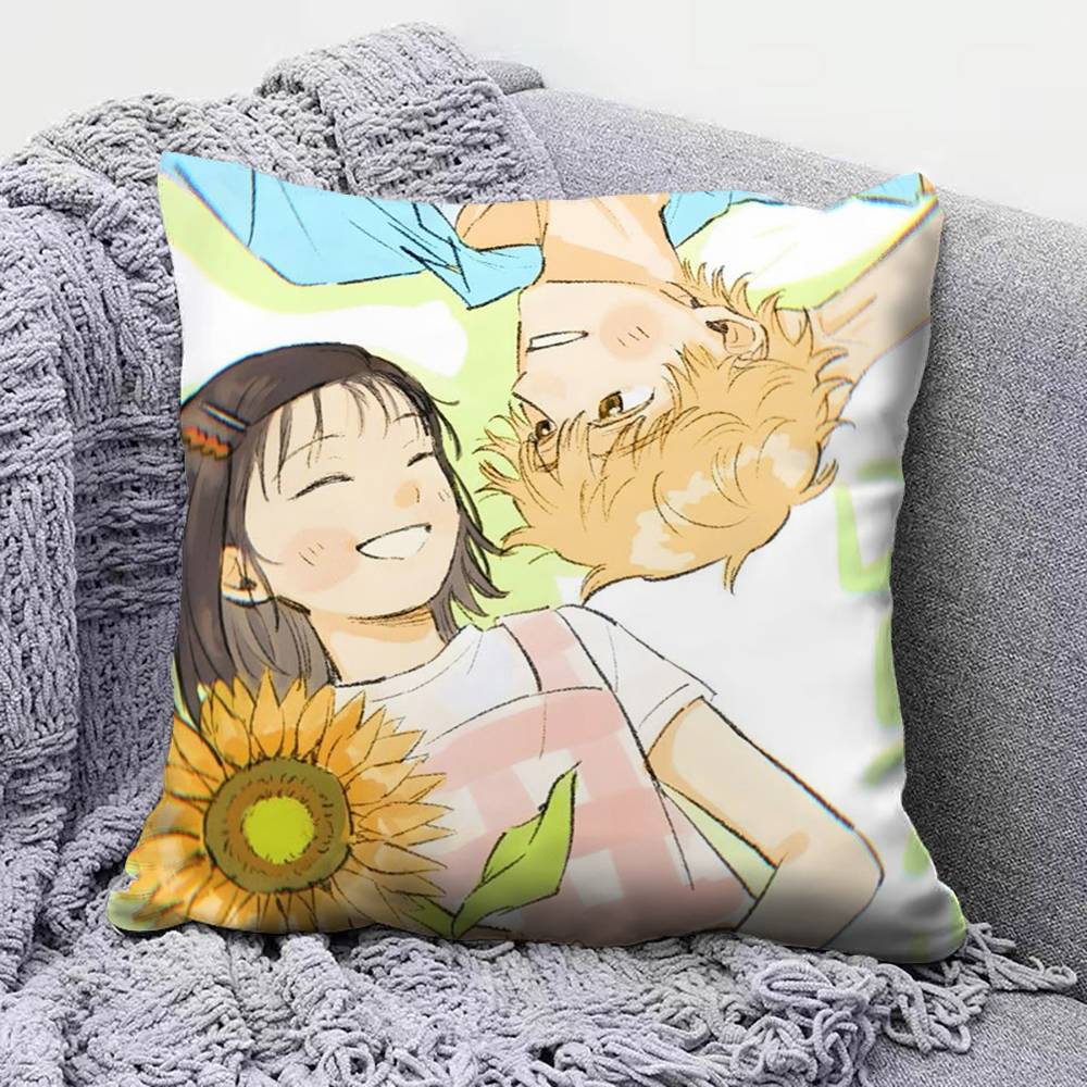 Skip and Loafer mitsumi and shima Anime Pillow Covers Home Sofa Cushion Covers and Aecorative Custom