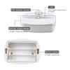 Wireless LED Motion Sensor Night Light Plug In Motion Detector Bedroom Staircase Closet Bedside Night Lamp 220V Battery Powered
