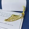 Elegante vergoldete Sterling-Silber-Perlenbrosche – Rankender Zweig mit Hohlblatt-Design