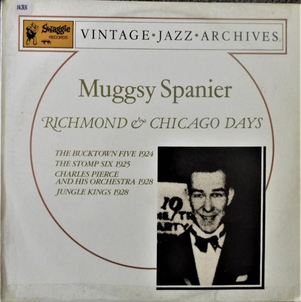 

LP Record MUGGSY SPANIER - Richmond & Chicago Days SWAGGIE806 Swaggie Records 1982 Australia Jazz Used