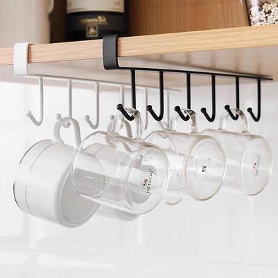 Wall-Mounted Coffee & Tea Cup Holder - Upside Down Mug Rack