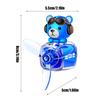 Cute Bear Car Air Freshener - Propeller-themed scented diffuser, long-lasting