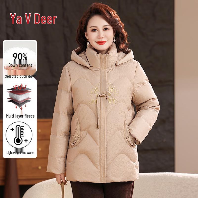 

Yalu Women s 90% Duck Down Thick Puffer Jacket L