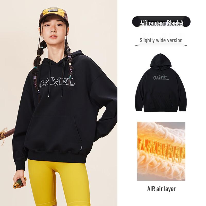 Camel Unisex Heavyweight Hooded Sweatshirt S 7090₽