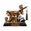 Decorative Pen Holder Ornament Fruit Decoration Panda Ornamental Motif Desk Organizer