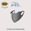 Ice Silk UV Protection Women's Summer Full Face Mask – Thin, Breathable, Seamless Shield for Eyes and Face