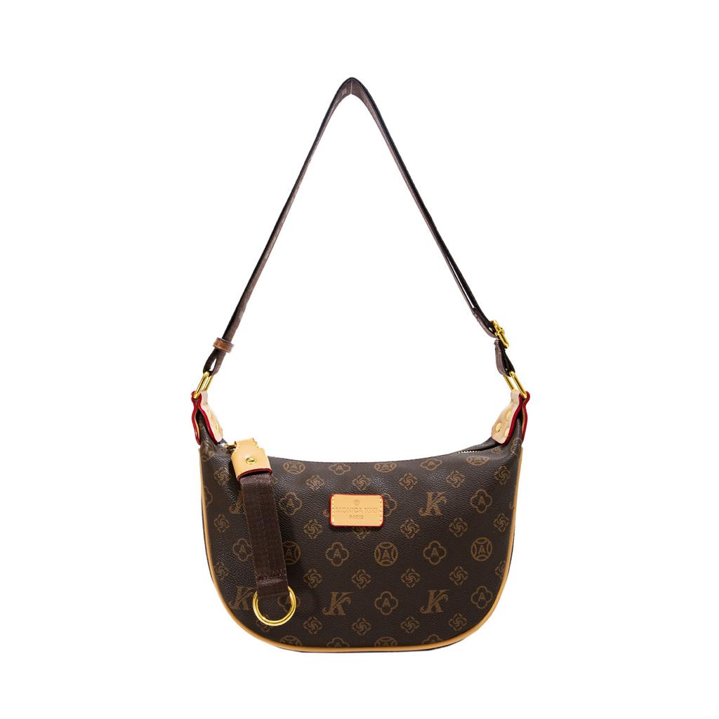 Versatile large-capacity dumpling bag women's 2025 new high-end texture niche super-fire underarm single shoulder oblique span bag