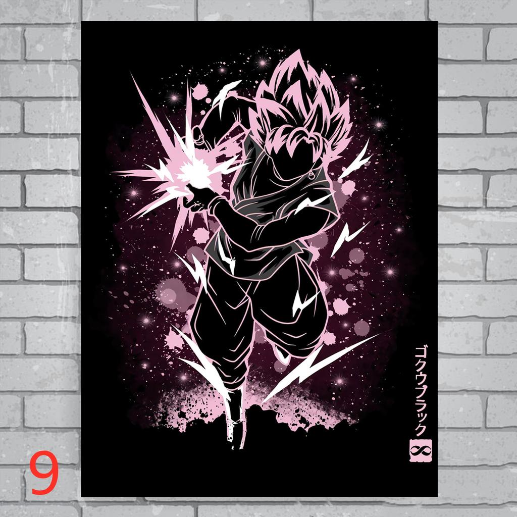 Sada 5D DIY Diamond Painting Kit Zářící anime postavy Diamantové vyšívání kamínky Dekorace pro domácnost