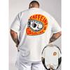 Neues Sommer-Freizeit-T-Shirt für Herren mit Rundhalsausschnitt und Aufdrucken . Es ist erfrischend und bequem, für Outdoor-Aktivitäten