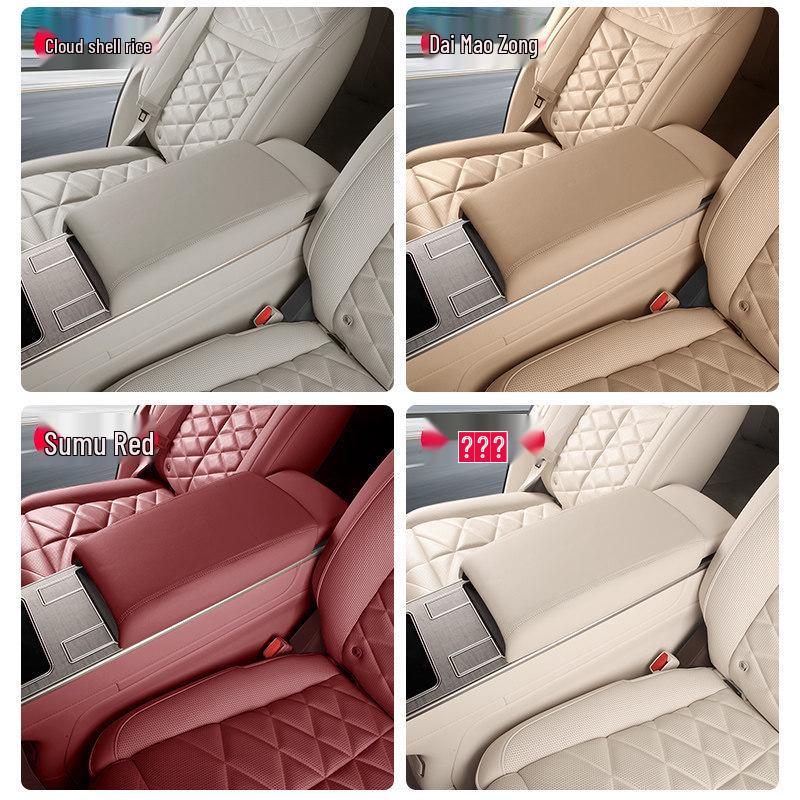 Nio ES9 Second Row Armrest Box Protective Cover - Anti-dirt, Heightened Pad