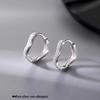 2023 Best-Selling Women's Light Luxury 925 Sterling Silver Circle Stud Earrings