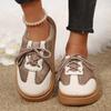 Fashion Warm Plush Thick Bottom Casual Shoes Women 2025 Winter Fashion Mix Color Flat Heel Mules Slippers Non Slip Outdoor Slippers