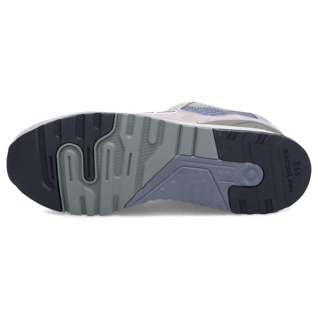 New Balance U998GR Made In Width D Used Men's Sneakers, USA, Gray, (27.0 Cm),