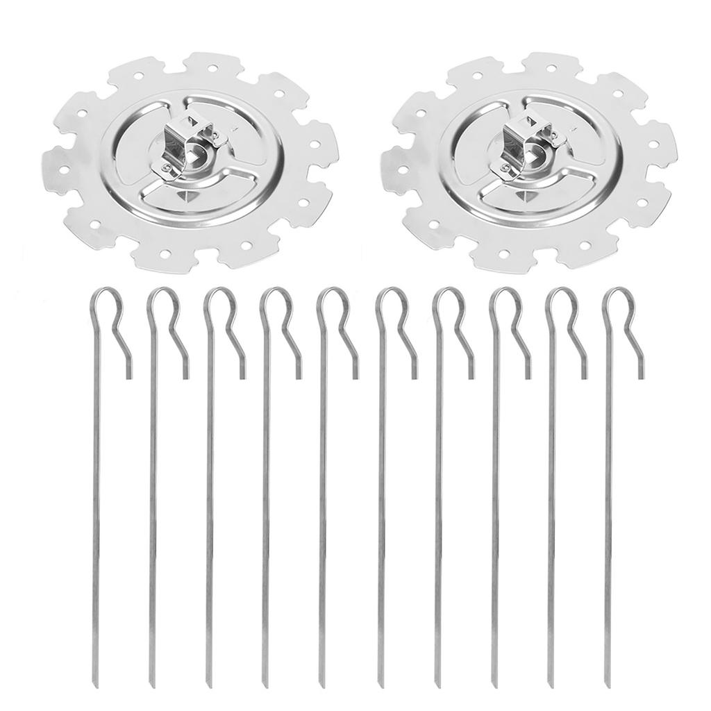 Nerezová pánev na pečení Elektrická trouba Grilovací špízy Klecový set BBQ grilovací příslušenství