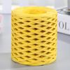 1 Roll Paper Cord Recyclable DIY Clear Texture Hand-knitted Wrapping Raffia Straw for Festival