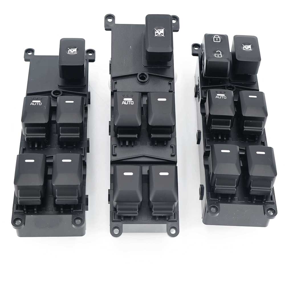 935701W130 For Kia Rio 2012 2013- 2016 Power Window Switch Master Control Panel 16PIN 18PIN Auto Down Up Window Regulator Switch