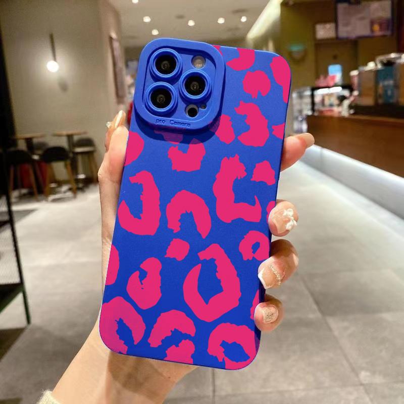 Leopard Print Pattern Case for Samsung S26 S25 Ultra S23 Plus S22 S21 S24FE A55 A54 A53 A52 A33 A34 A35 A36 A56 A15 A16 5G Cover