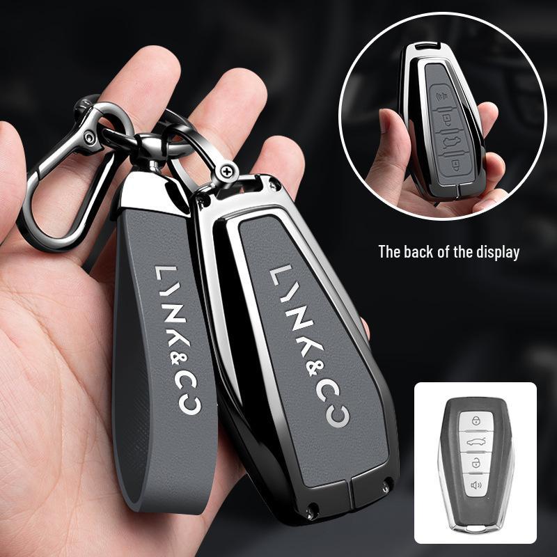 Ochranný kryt na klíč Lynk & Co 03: Vysoce kvalitní kreativní pánská skořepina a přezka (Model 2024)