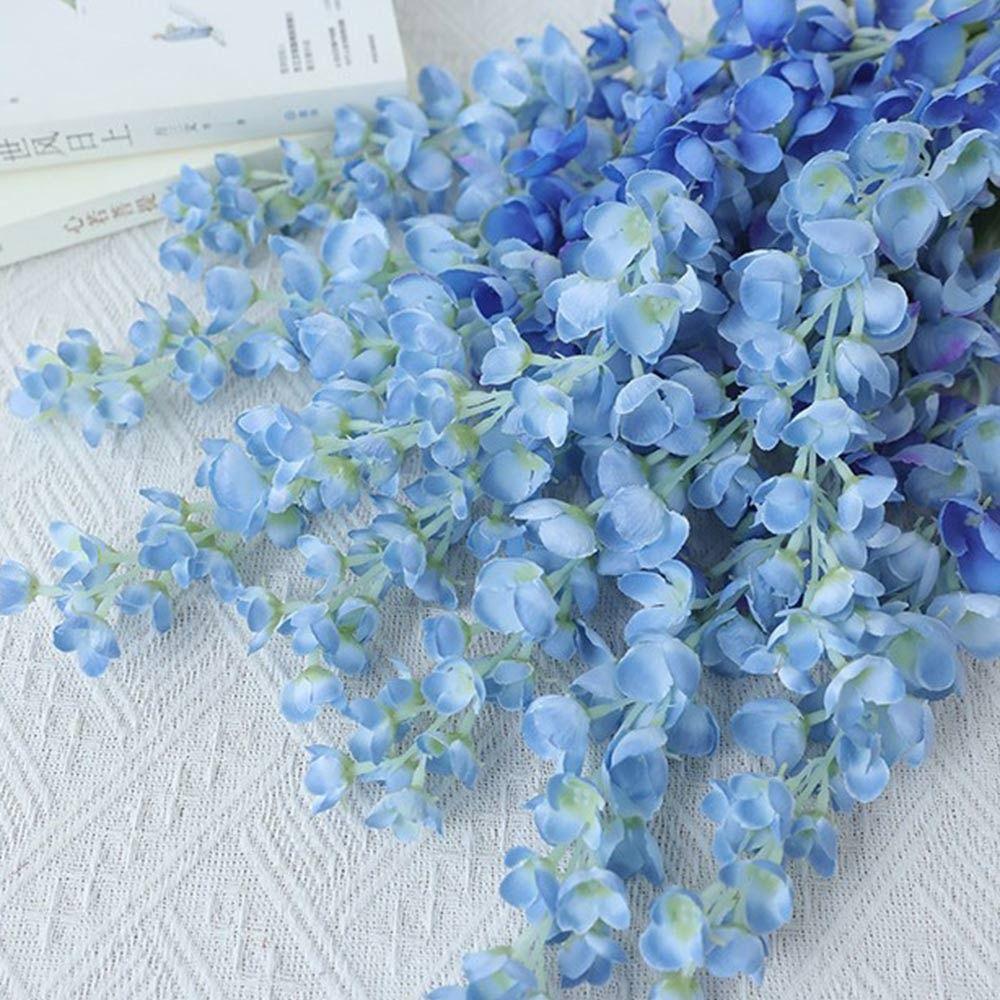 3 Fork Artificial Flower Vine 60cm Long Hanging Rattan Flower  Home Decoration