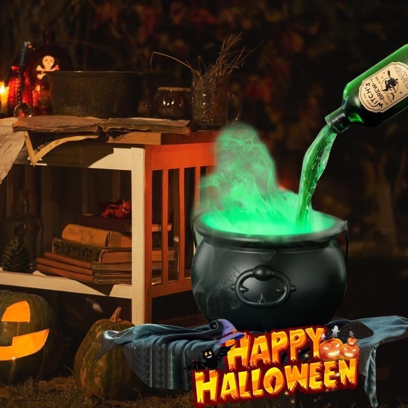 Halloween Dekorationen Innen Magische Schwebende Trankflaschen und Diffusor Plastik Hexenschale Magische Party Dekorationen P9YB