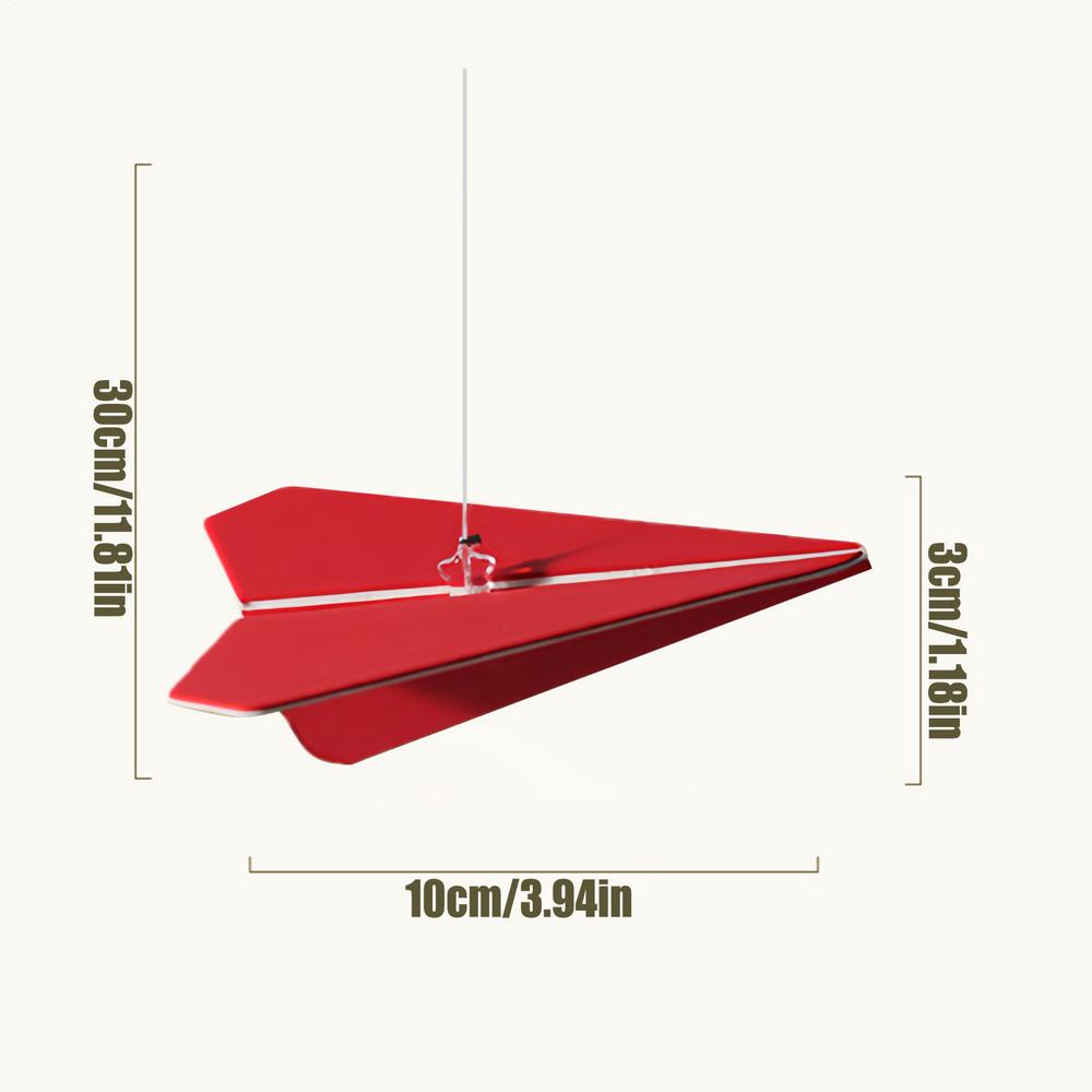 

Suspended Paper Airplane Car Air Freshener Paper Airplane Aromatherapy Decoration Long-Lasting Auto Fragrance For Car SUV червоний