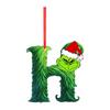 2D 26 Letter  Christmas Ornaments Acrylic Flat Christmas Tree Home Decorations Ornaments