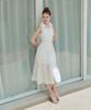 Zero Street [Sleeveless Ver.] Soft Shirt Dress / Ivory