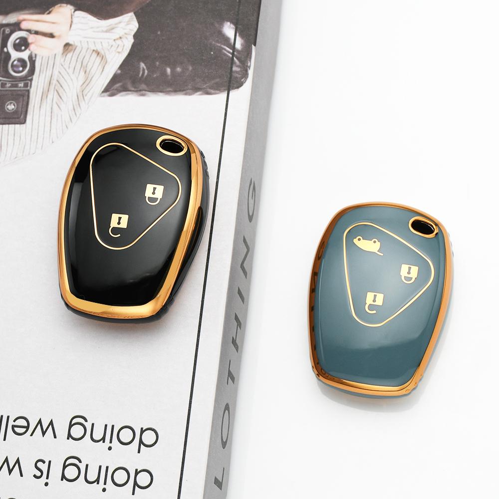 TPU Remote Key Case Cover 2/3 Buttons Shell Fob Holder For Renault Logan DACIA Megane Espace Laguna Duster Sandero Fluence Clio