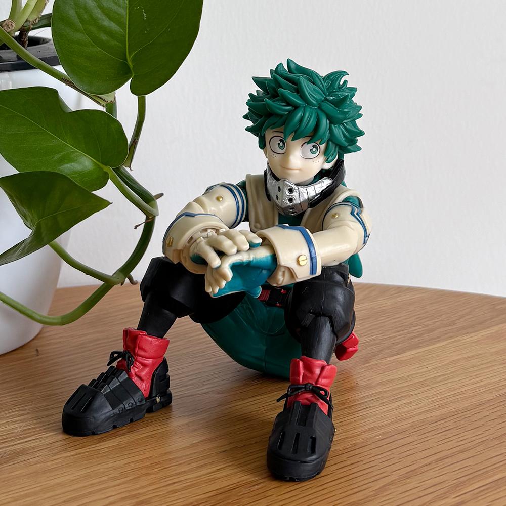 My Hero Academia Anime Collection Asui Tsuyu Action Figure Todoroki Shoto Midoriya Izuku Figurine Statue Gift 9-11.5cm