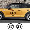 Car 37 Road Side Stickers Auto Decor Decal Cover For Mini Cooper R56 R57 R58 R50 R52 R53 R59 R61 Countryman R60 F60 F55 F56 F54