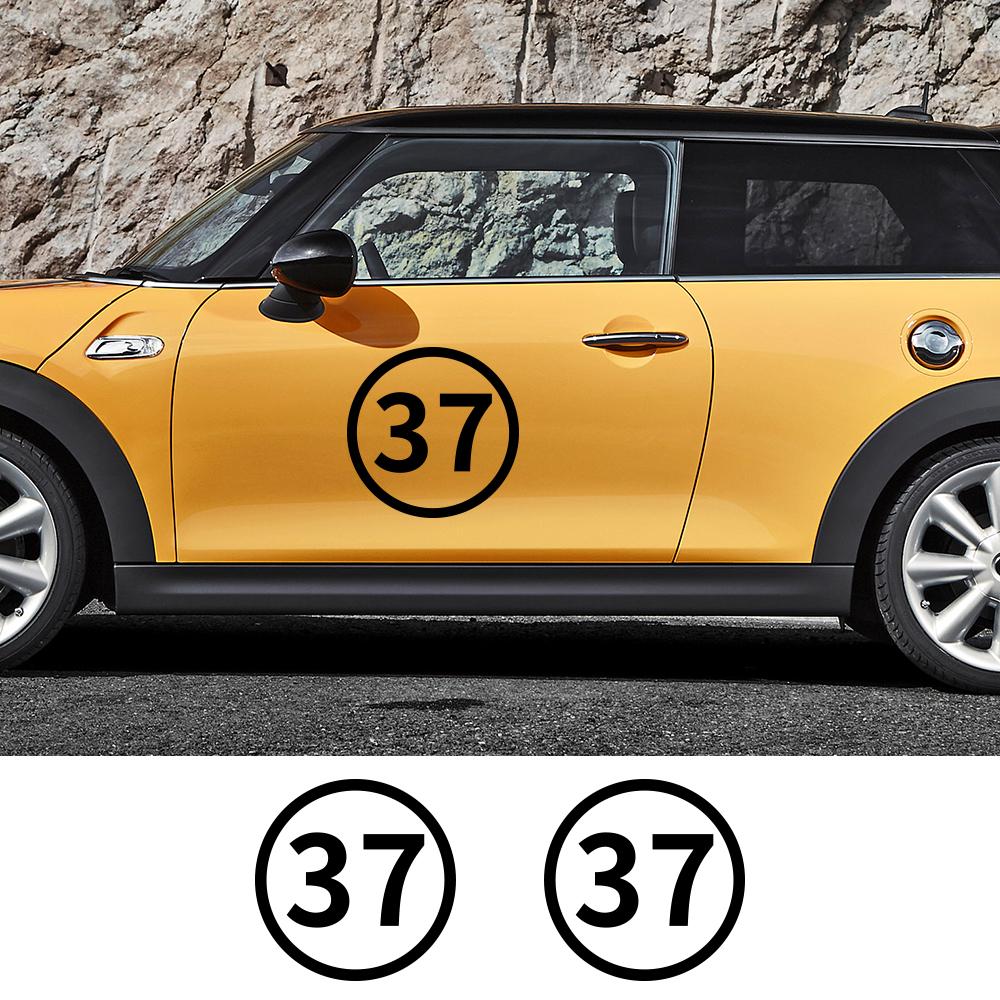 Car 37 Road Side Stickers Auto Decor Decal Cover For Mini Cooper R56 R57 R58 R50 R52 R53 R59 R61 Countryman R60 F60 F55 F56 F54