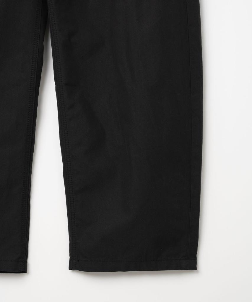 MILLO ARCHIVE Reflect Curved Chino Pants [Black]