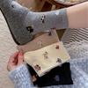 Autumn Wool Fairy Tale Socks Women'S Medium Tube Socks Tide Girl Cute Cartoon Stockings